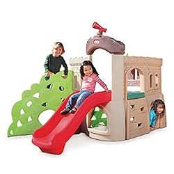 The Little Tikes Rock Climber and Slide is a great playset for younger adventurous kids. 