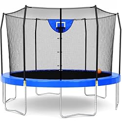  A trampoline is the ultimate gift for active boys and girls. This Skywalker Trampoline has a net for safety!

