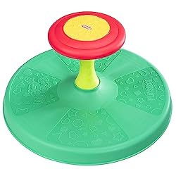 The Gonge Top is a fun alternative to a teeter-totter. It's a great toy for active toddlers.