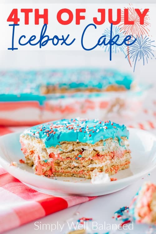 4th of July Icebox Cake 