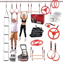 The Ninja Warrior obstacle course is perfect for kids who love to move!