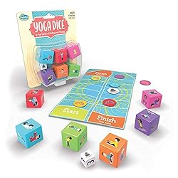 These yoga dice for kids offer a great way to turn yoga into a fun, active way to play. 
