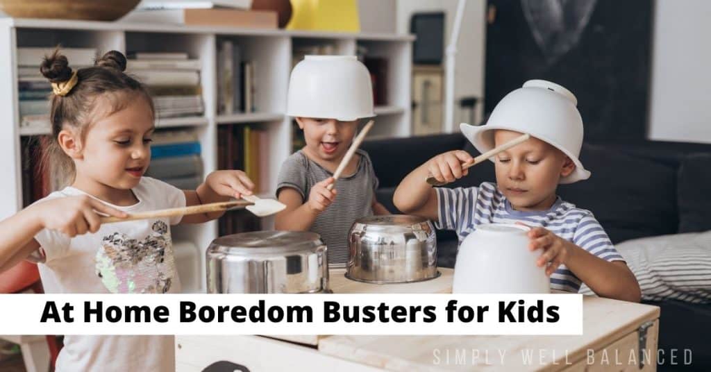 At home boredom busters for kids | pots and pans band.