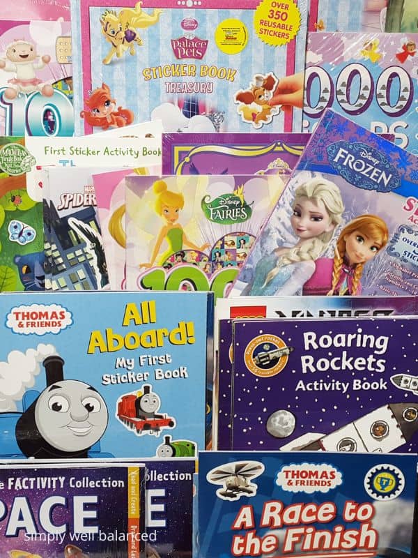 Pile of popular children\'s books. 
