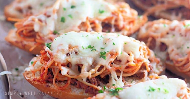 Easy Baked Spaghetti Bread