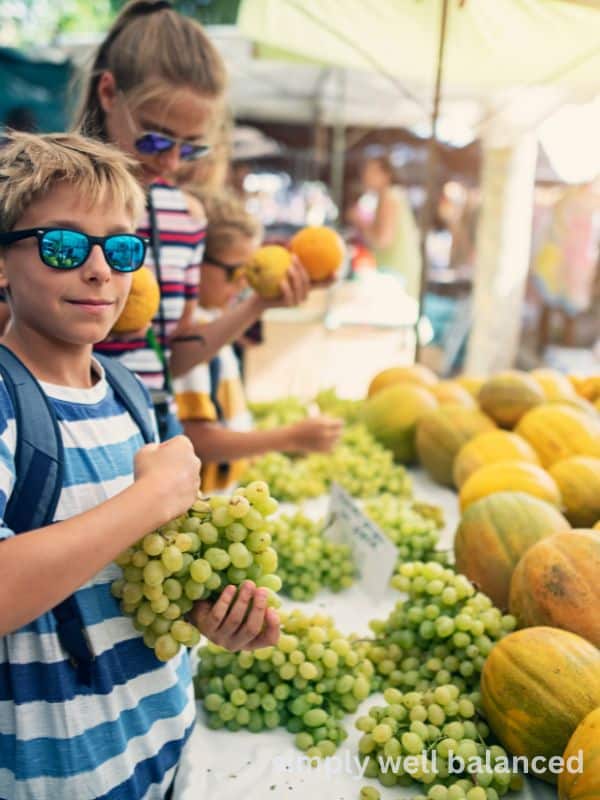 Free farmer's market.