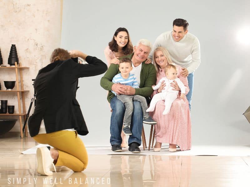 A family photo sessions. Gift idea for women who have everything. 
