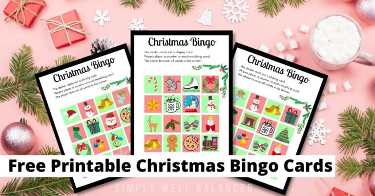 Free Printable Christmas Bingo Cards