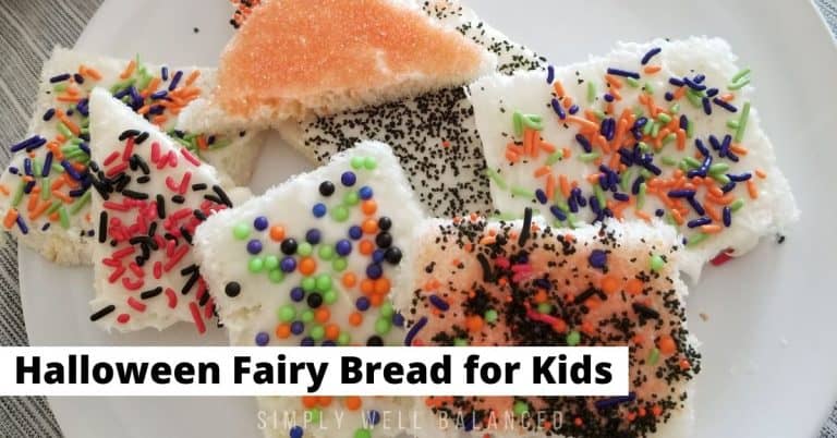 Easy Halloween Fairy Bread for Kids