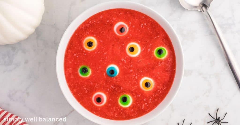 Red Halloween Hawaiian Punch