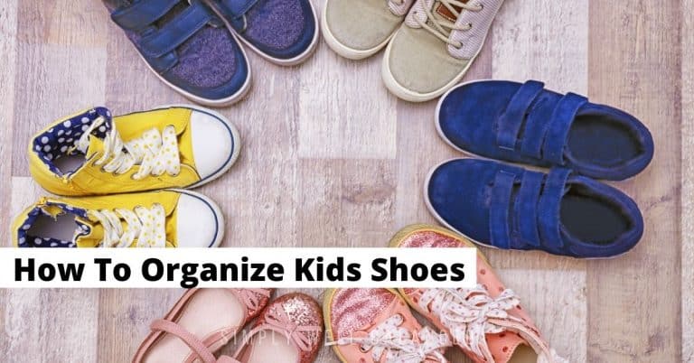 How to Organize Kids Shoes {So They Stay That Way}