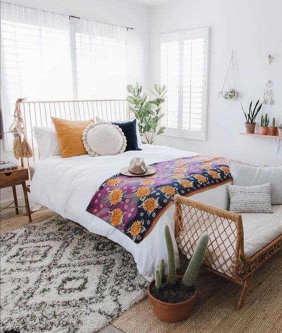 Boho Minimalist Bedroom Decor