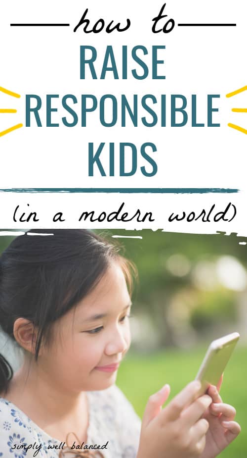 How to raise responsible kids.