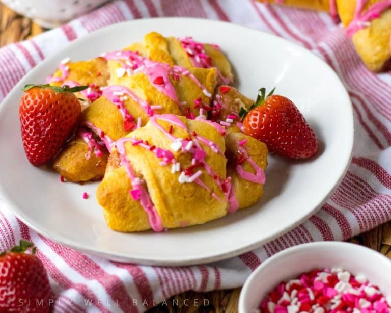 Easy Valentine’s Day Croissants
