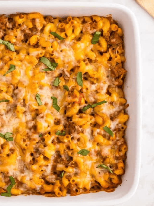 Easy Cheesy Zucchini Casserole with Ground Beef Story